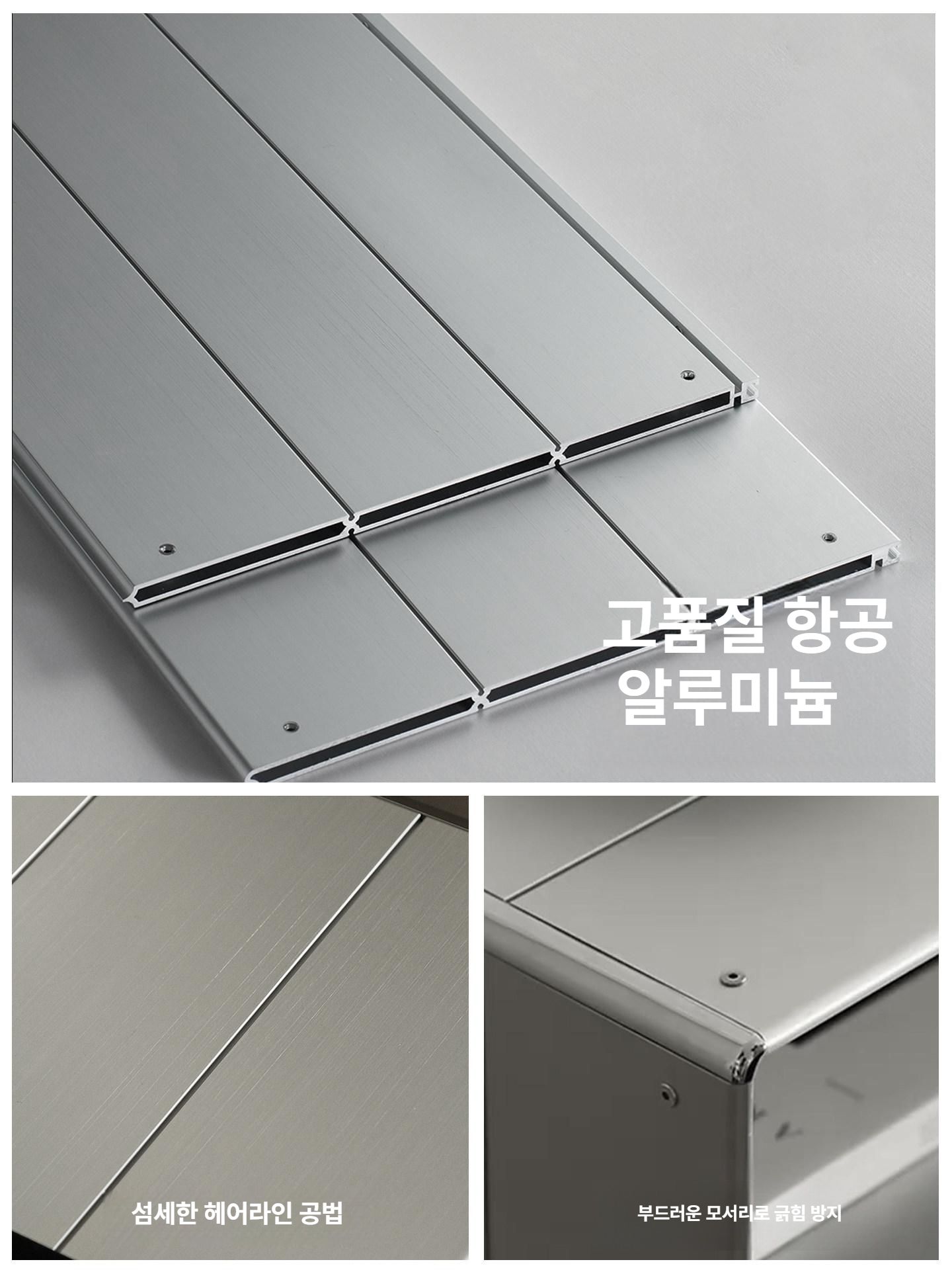 미니멀 모듈 협탁 침대옆 수납장 사이드테이블 침실 인테리어 - 상세 이미지 4
