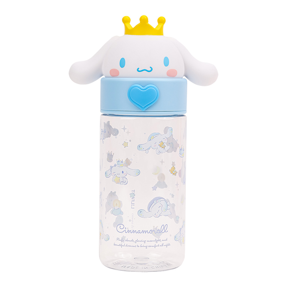 산리오 페이스팝 트라이탄 물통 초등 물병 500ml, 시나모롤 - 상세 이미지 4
