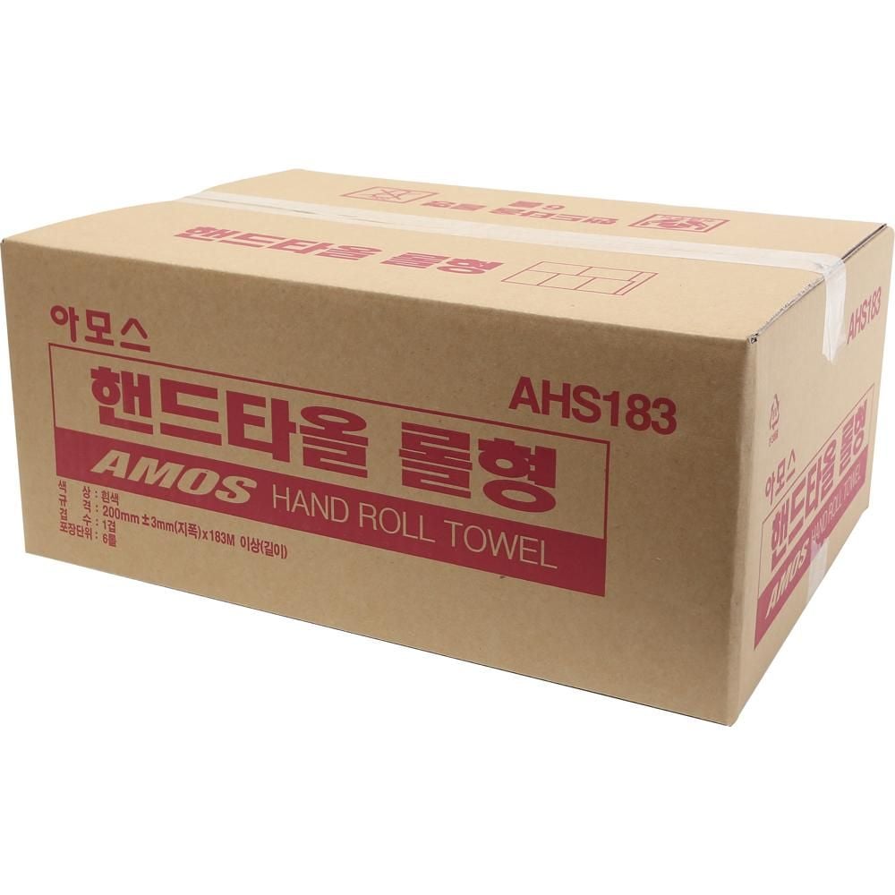 광진산업 핸드타올 롤핸드타올 183M 1겹 AHS183 1BOX - 상품 이미지