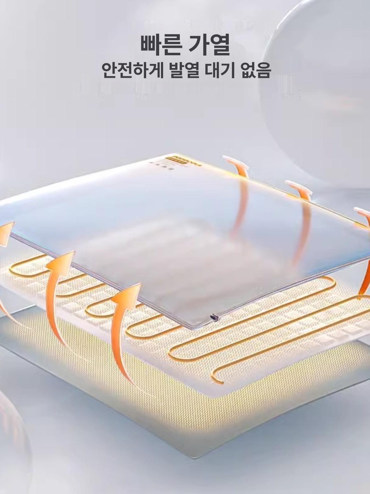 온도조절 고양이 전기장판 차박 제거 겨울 단온도조절 S 50x35cm - 상세 이미지 3