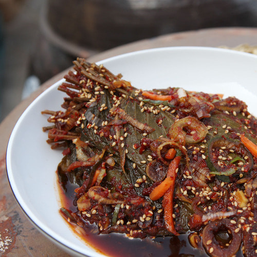 양념깻잎장아찌 1kg 밑반찬 순창 향적원 국산 - 상세 이미지 3