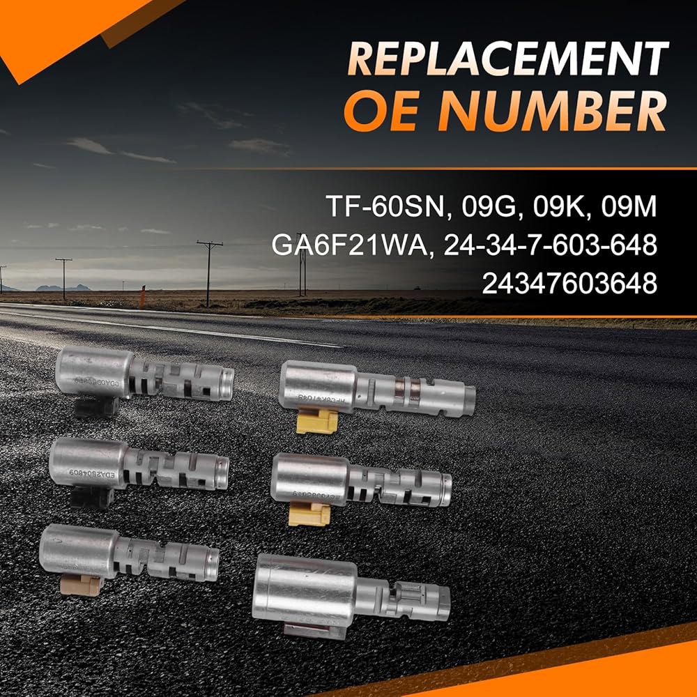 COPACHI 6피스 자동 변속기 솔레노이드 R58 호환 F56 R57 미니 R53 R60 부품과 R59 R52 09G R55 애프터 R61 키트 마켓 R56 F55 GA6F21W - 상세 이미지 3