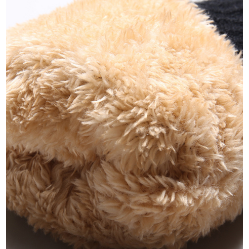 얼리포츠 스마트 터치 안감 기모 방한 양손장갑, 블랙 (길이 21cm x 너비 11cm) - 상세 이미지 5