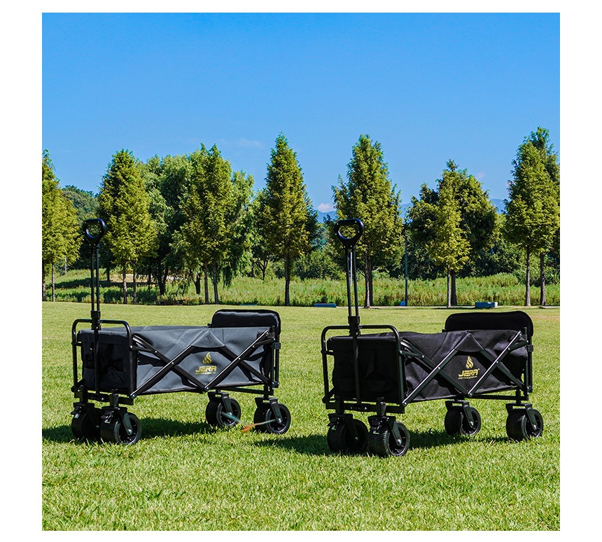 제라 해피 웨건 접이식 카트 JW-120  캠핑웨건 테이블용상판포함