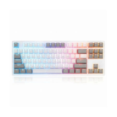 COX COX 엔데버 텐키리스 RGB PBT 완전방수 무접점 키보드 (화이트,50g)