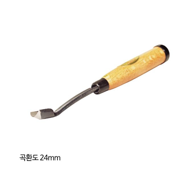 금화 조각도 곡환도 24mm 다가네형 조각기 조각끌 - 상품 이미지