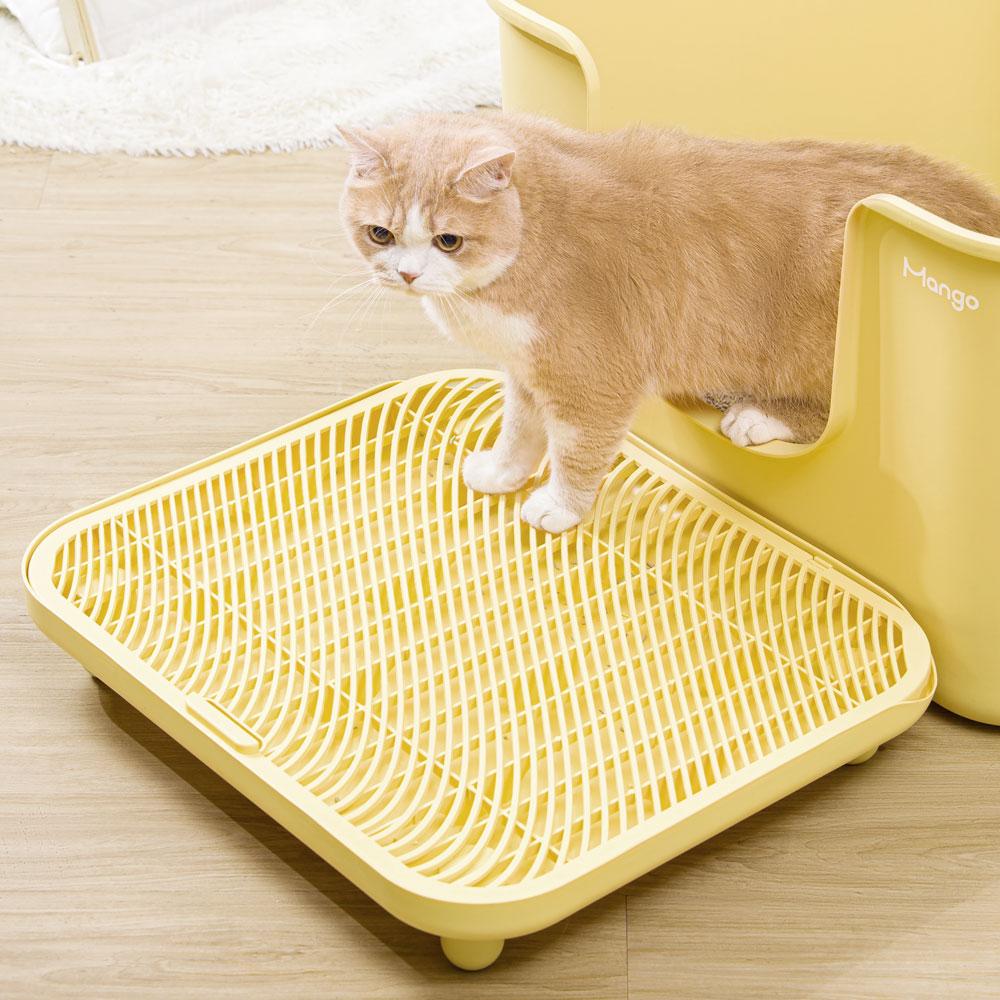 망고 고양이 사막화 방지 매트 화장실 모래 발판 - 상세 이미지 2