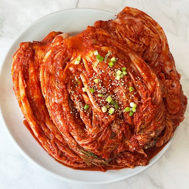 전라도김장 생김치 주문 은둔 고수김치 안매운김치 해남김장 1kg - 메인 이미지