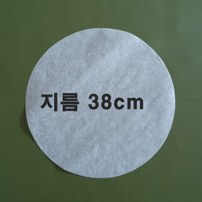 원형 종이호일 대용량 오븐용 내유지 베이킹 페이퍼 유산지 시트 38cm, 1000개 - 상품 이미지