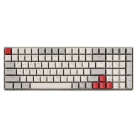 지클릭커 지클릭커 슈퍼히어로 SPK100 저소음 무선 블루투스 기계식 (레트로 레드)