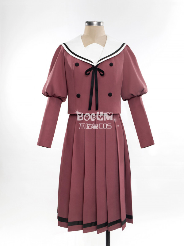 향기로운 꽃은 늠름하게 핀다 와구리 카오루코 코스프레 애니메이션 의상 사립 키쿄 학원 교복 이미지 7
