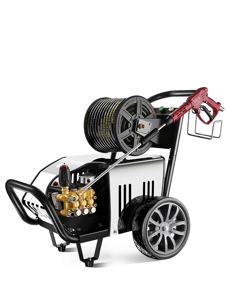 세차장 고압 세차기 세척기 산업용 축사 상업용 대용량 1단계 220V 3.2KW 15m - 메인 이미지