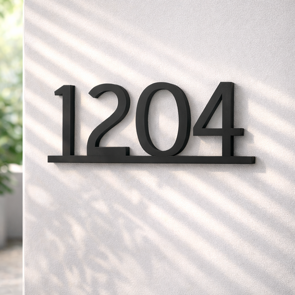 아파트 호실판 현관문 번호판 호수판 현관 호실 동호수 숫자판 룸넘버 도어사인 제작 C블랙M 제품 이미지