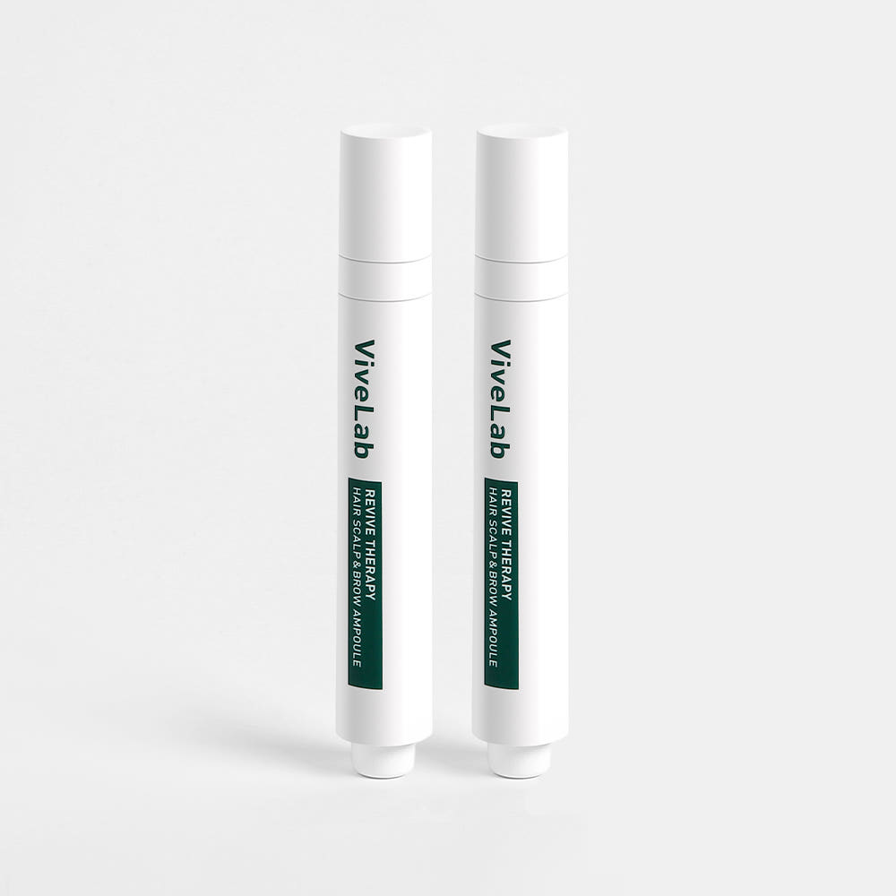 바이브랩 바이브랩 리바이브 테라피 헤어 스칼프 앤 브로우 앰플 15ml, 2개