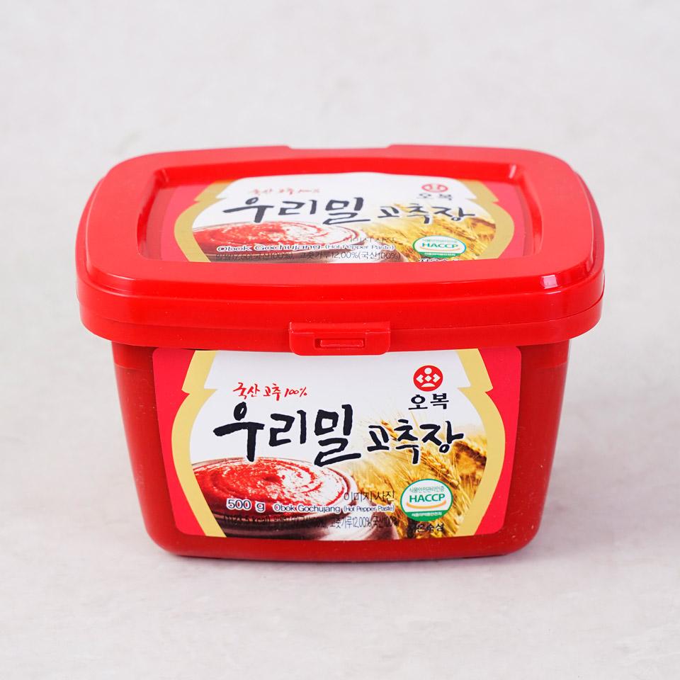 메가마트 오복 우리밀 고추장 500g - 상품 이미지