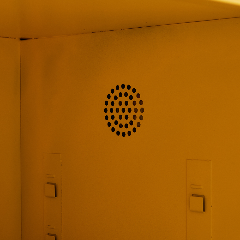 위험물보관함 화학물 보관 캐비넷 자물쇠 포함 22갤런 이미지 4