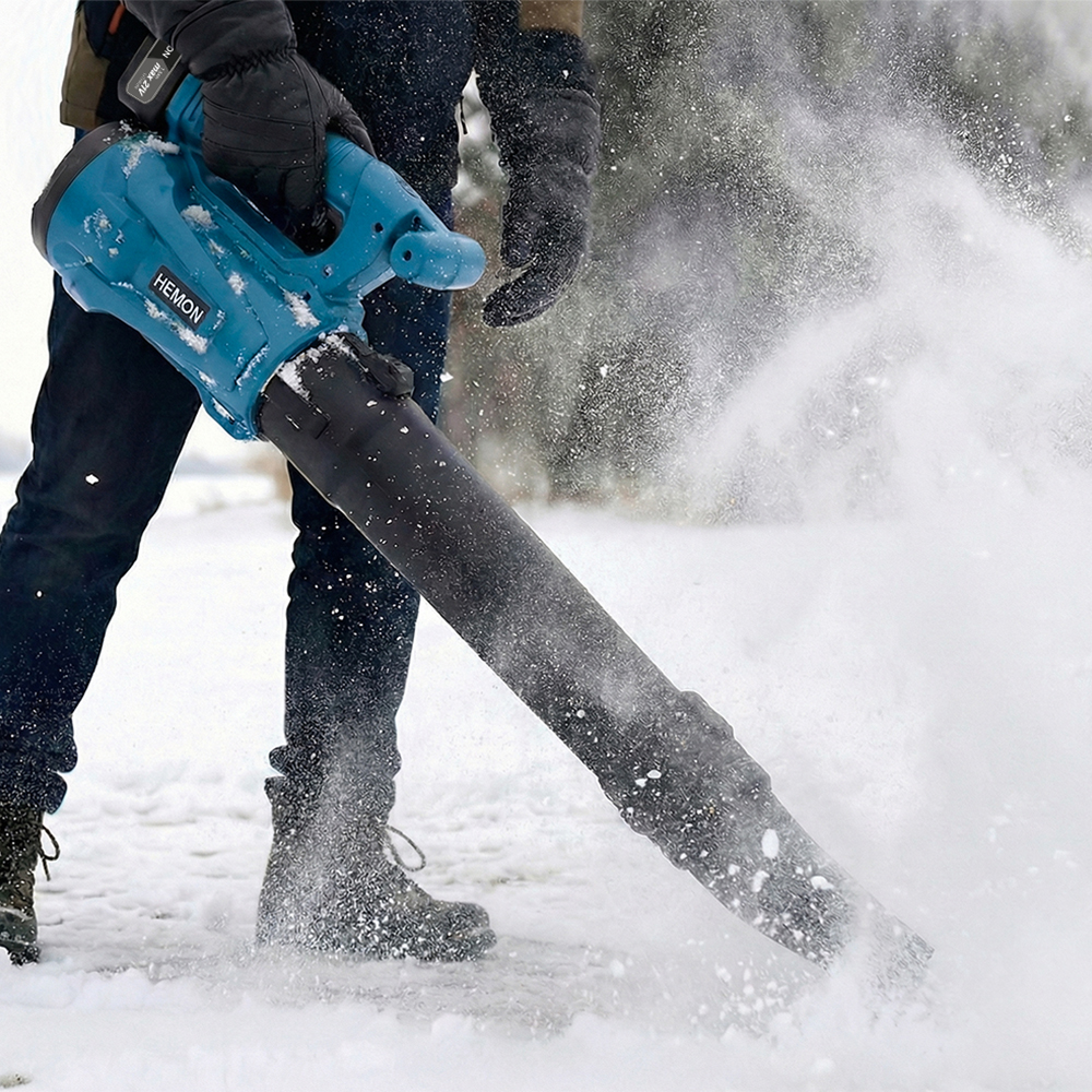 헤몬 송풍기 무선 대형 대포 낙엽청소기 블러워 충전 제설 송풍기 풀세트 이미지 2