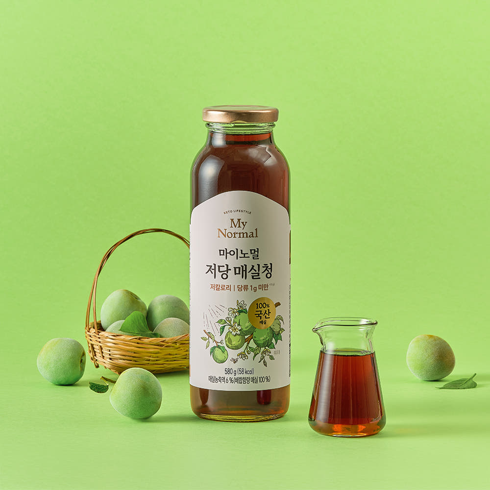 마이노멀 마이노멀 저당 저칼로리 매실청 580g