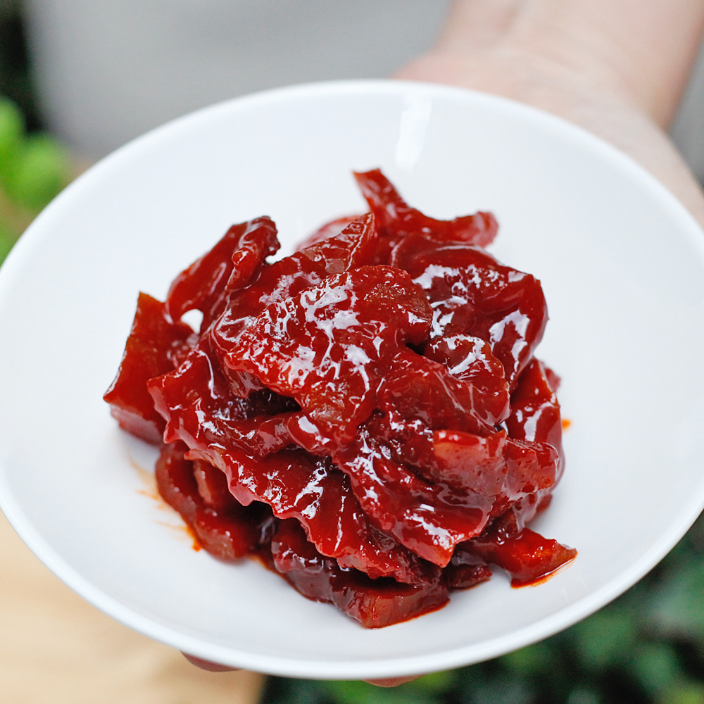 순창 장본가 무장아찌 고추장숙성 500g 강순옥명인 - 상세 이미지 3