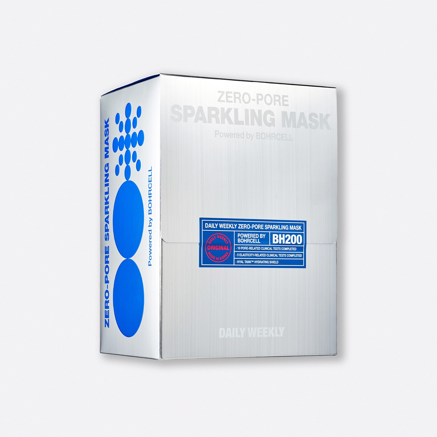데일리위클리 제로 모공 스파클링 마스크 1box(6개입) - 상품 이미지
