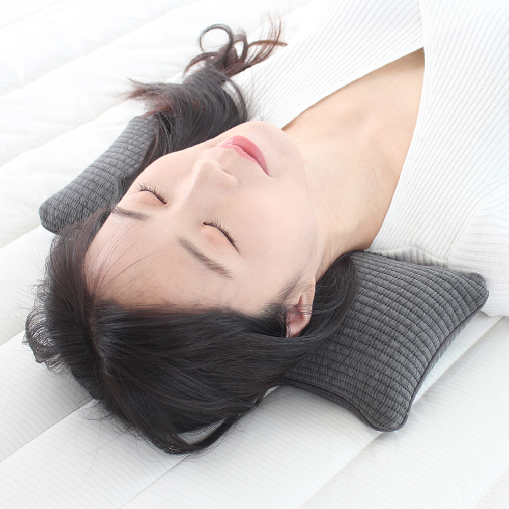 즐잠 메밀베개 경추베개 목디스크 일자목배게 거북목 경추목베개 낮은