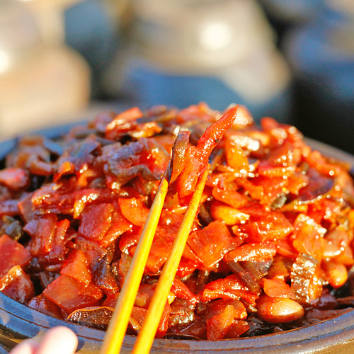 혼합장아찌 모듬 5종 국산재료 맛난반찬 순창 1kg 이조 - 상세 이미지 4