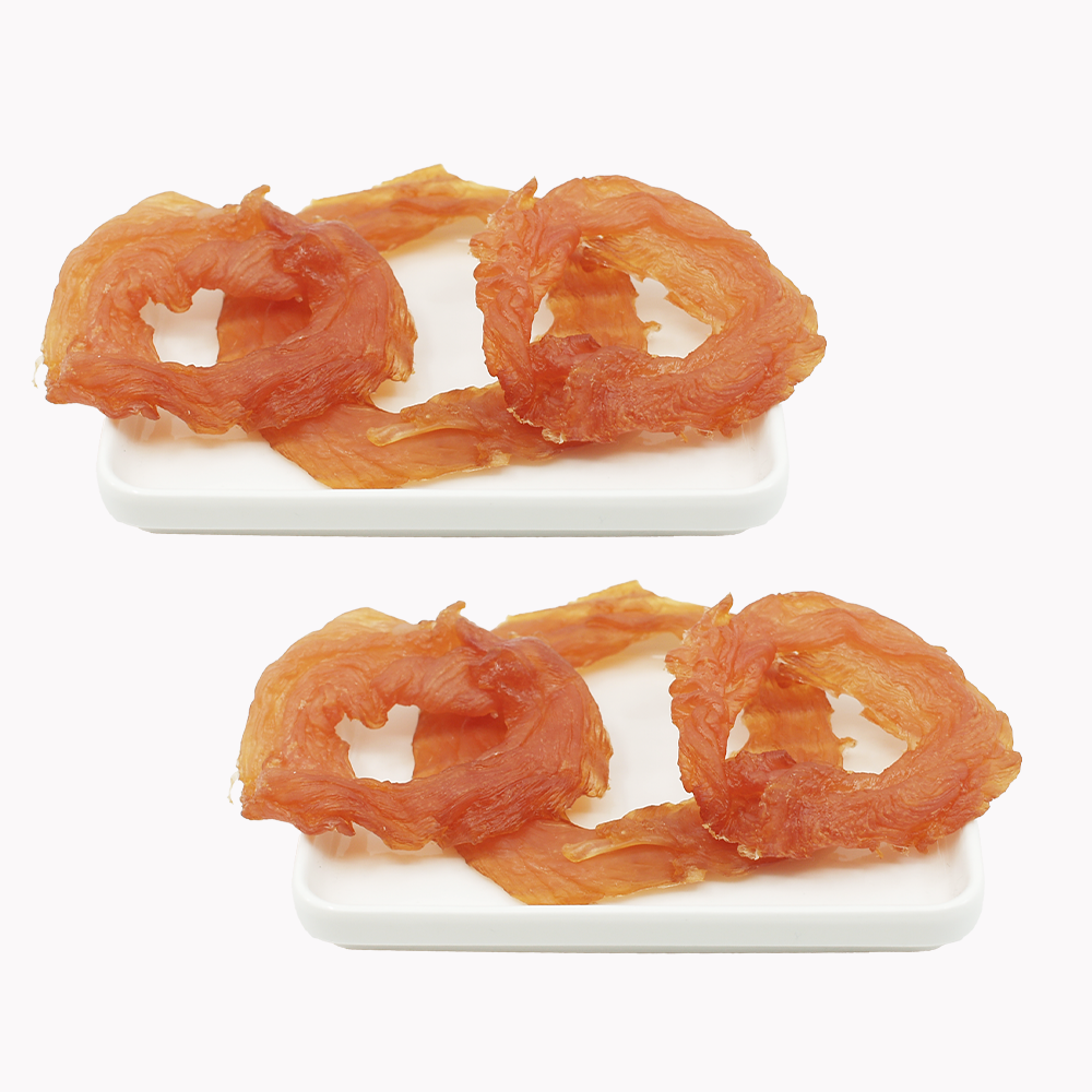 오리지널치킨도넛 다이어트, 치아건강에 좋은 강아지수제간식 닭가슴살, 30g, 2개 - 상품 이미지