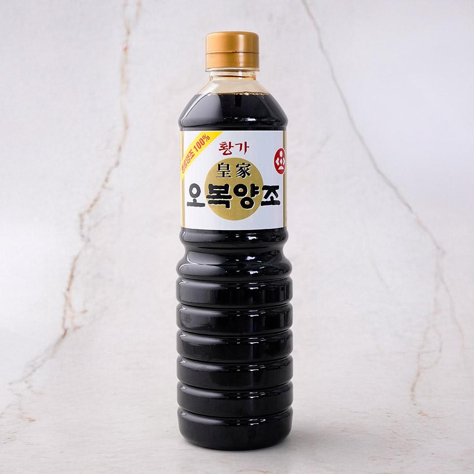 메가마트 오복 황가 양조간장 900ml - 상품 이미지