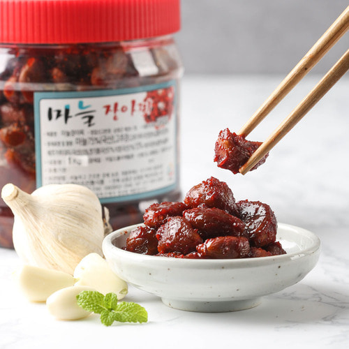 고추장 마늘 장아찌 국산 밑반찬 순창 500g 이조전통 이미지 6