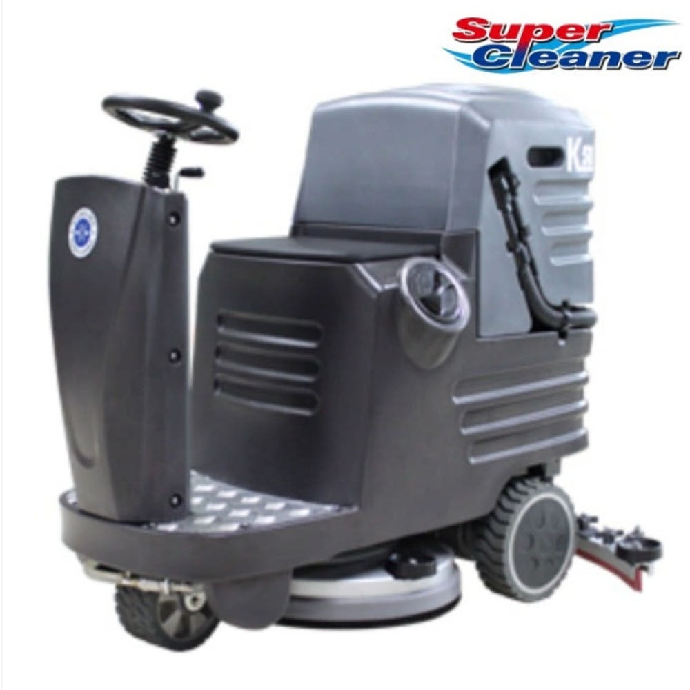 탑승식 스크러버 바닥청소차 물류창고 습식 바닥청소기 : 신일N위시웨이