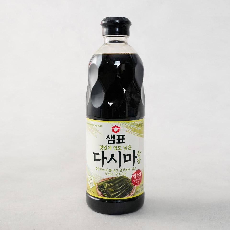 메가마트 샘표 다시마 간장 860ml - 상품 이미지