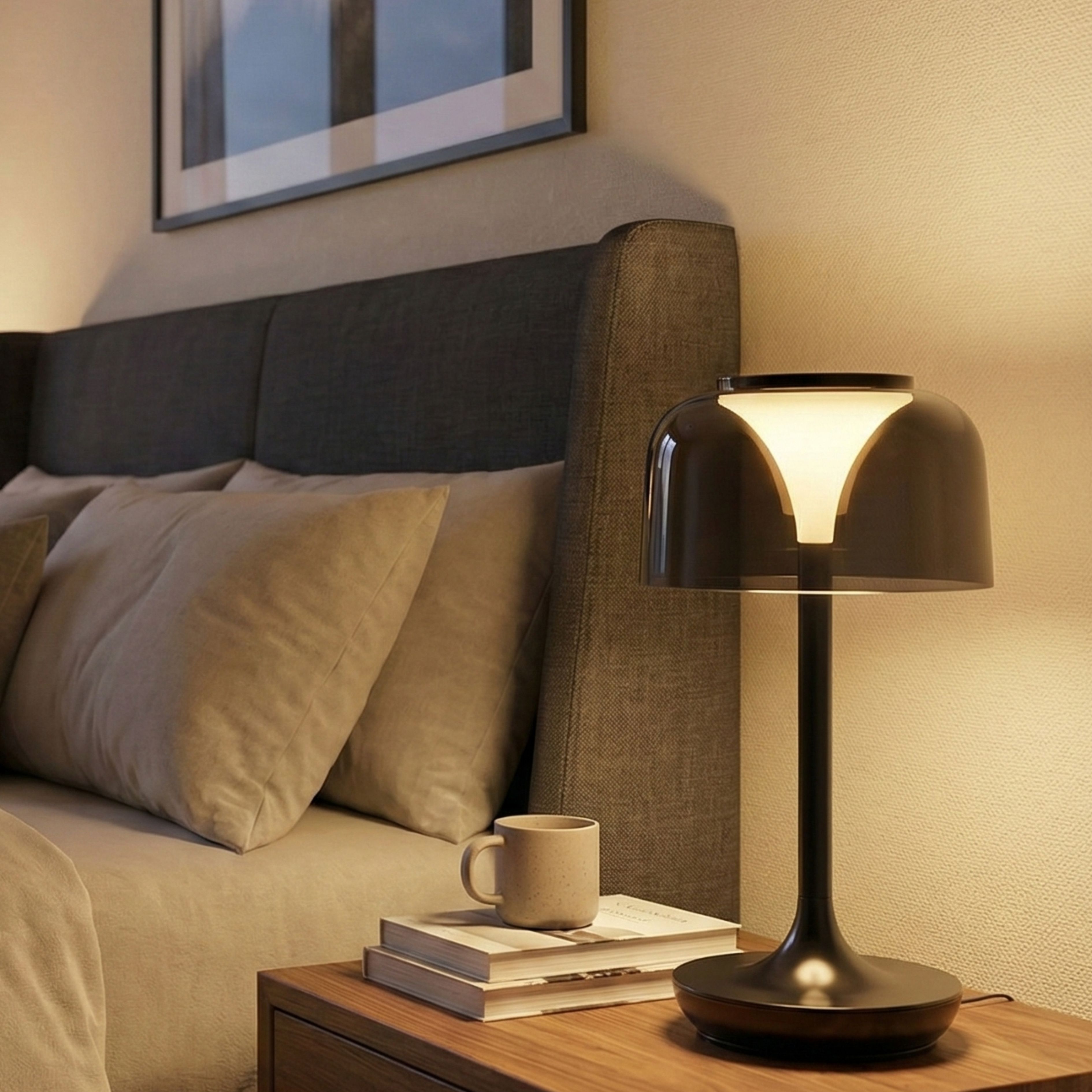 오아 크로멜 인테리어 무드등 LED 무선 수면등 침실 테이블 조명 집들이 선물 제품 이미지