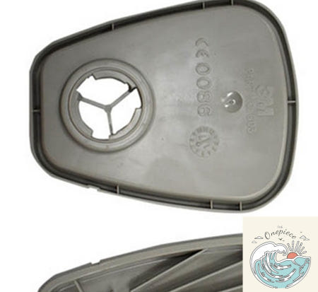 MugiwaraOEM 브룩상점 3M 방독마스크 어댑터 603 x 2개 방진필터