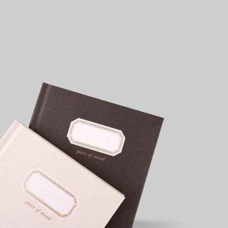 필기 기록 정리용 라인 노트 컬렉션 북 제본 노트