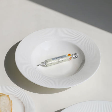 JLCOPJ협력사 크림화이트 1인 혼밥 혼식 파스타볼 22cm 1p 제이엘생활