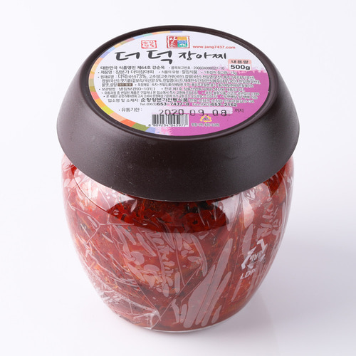 더덕장아찌 고추장 500g 순창장본가 강순옥명인 - 상세 이미지 2