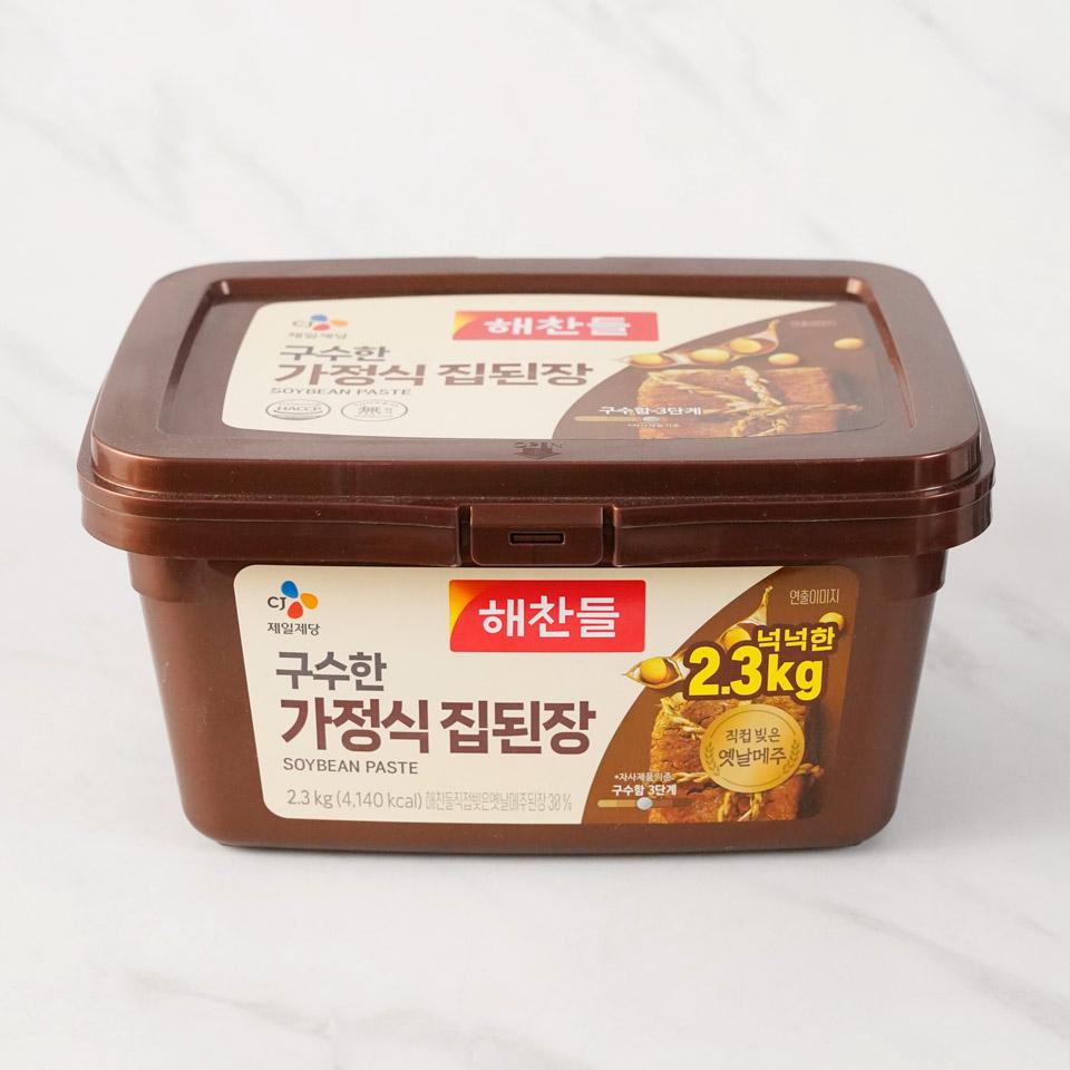 메가마트 CJ 해찬들 구수한 가정식 집된장 2.3kg - 상품 이미지