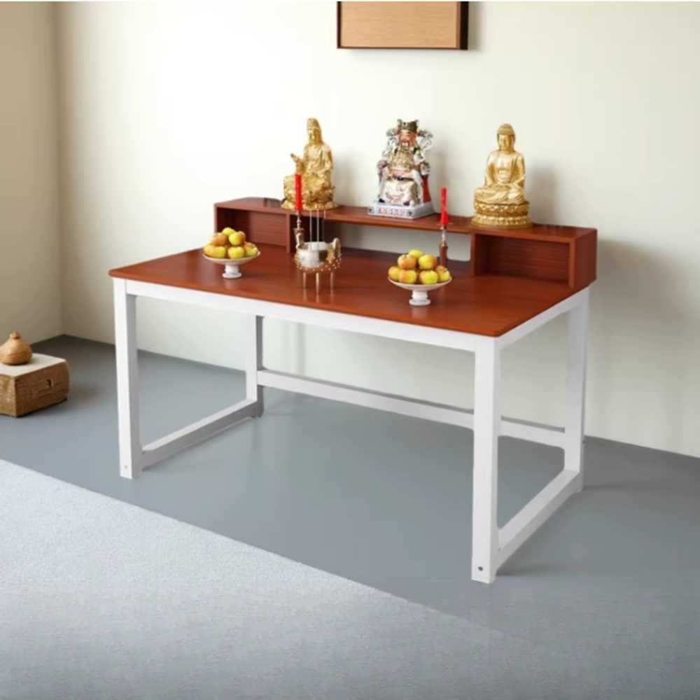 불단 테이블 사찰 법당 공양 예불대 불상 받침대 100x50cm 화이트 - 상세 이미지 2
