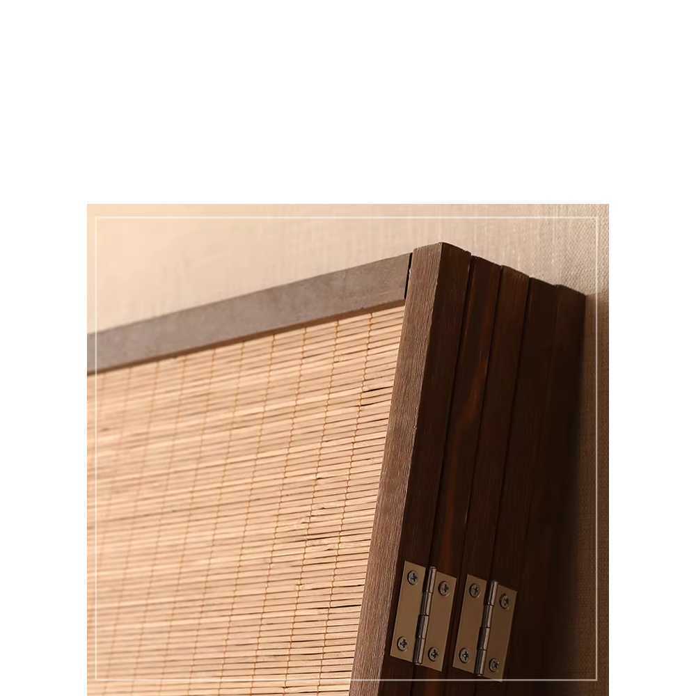 공간 가림막 대나무 병풍형 엔틱 스타일 파티션 1.7x2.5m (5면-받침) - 상세 이미지 3