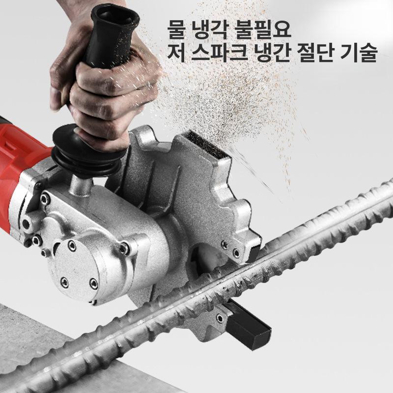 리튬 배터리 철근 절단기 유압식 무수 컷팅기 핸디형 리튬 4.5 본체만 - 상세 이미지 2