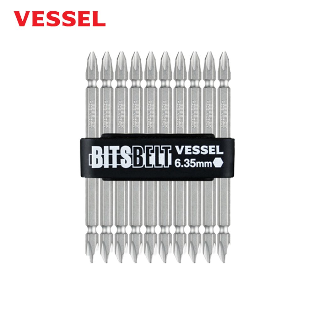 십자비트 양면 전기 충전 베셀 110mm드라이버비트 10P - 상품 이미지