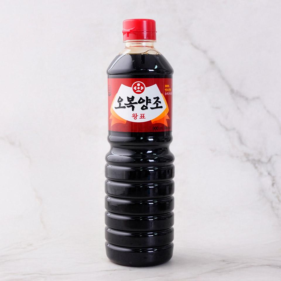 메가마트 오복 왕표 양조간장 900ml - 상품 이미지