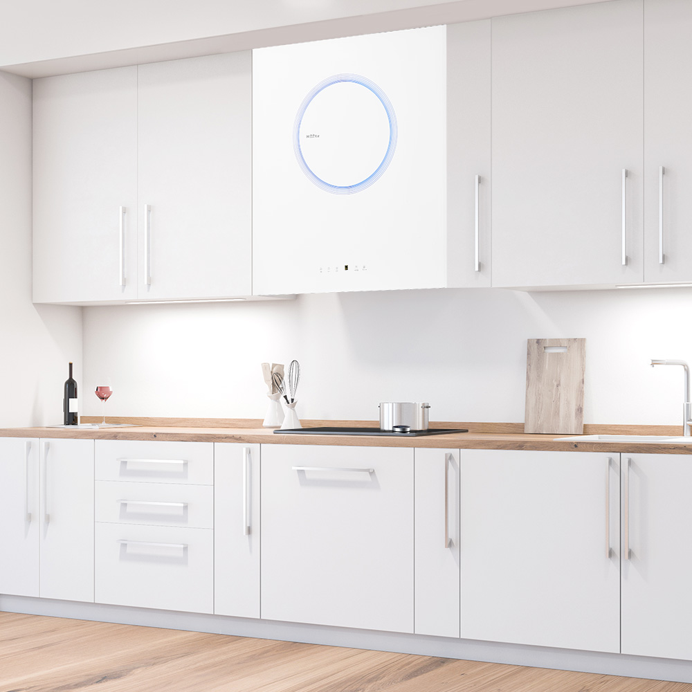 하츠 주방후드 화이트루나 SWL-60GLT 후황 싱크대 600장용 통후드 쿡탑연동 이미지 4