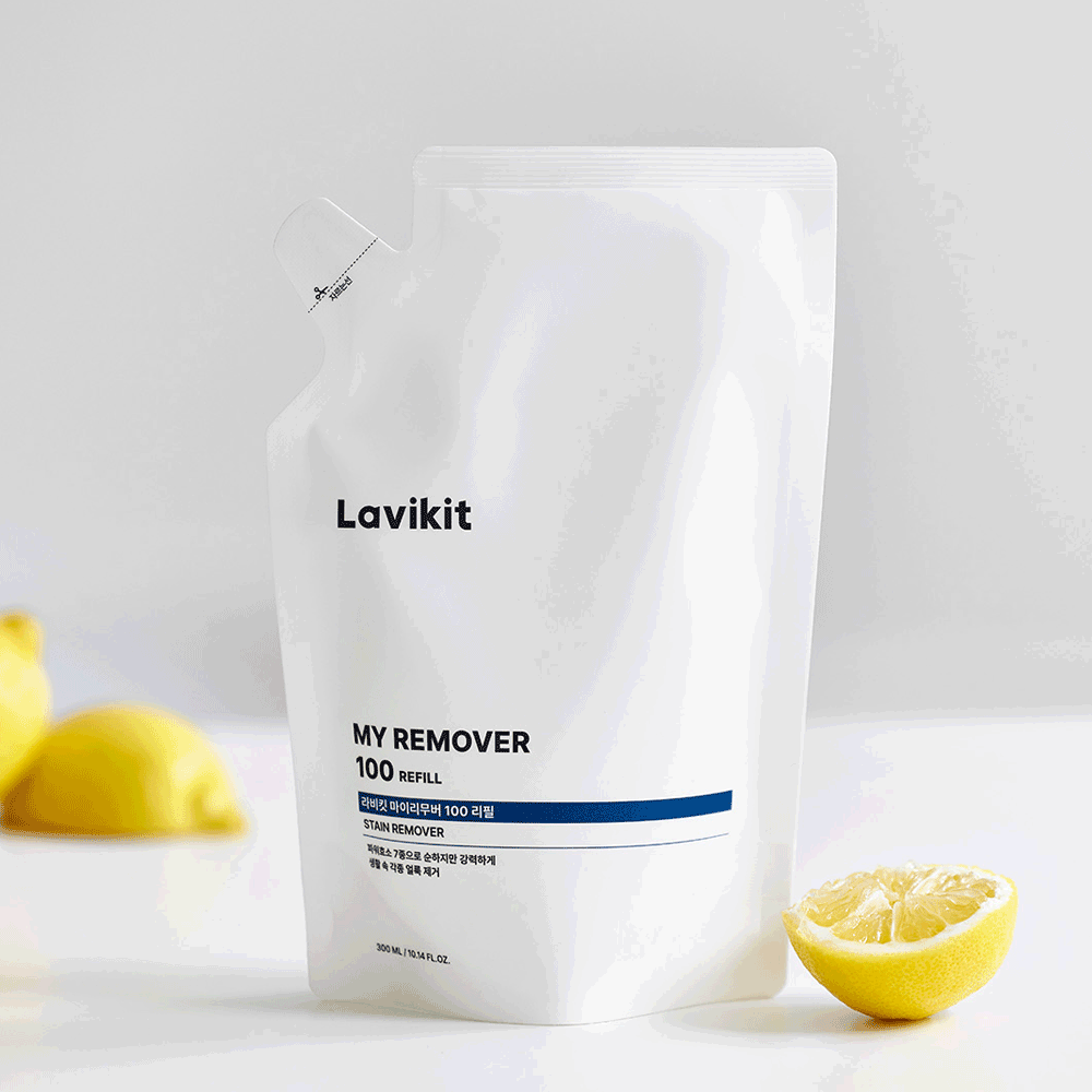 [N단독] 라비킷 마이리무버 본품 300ml 1개+리필 300ml 2개 얼룩 찌든때 제거제