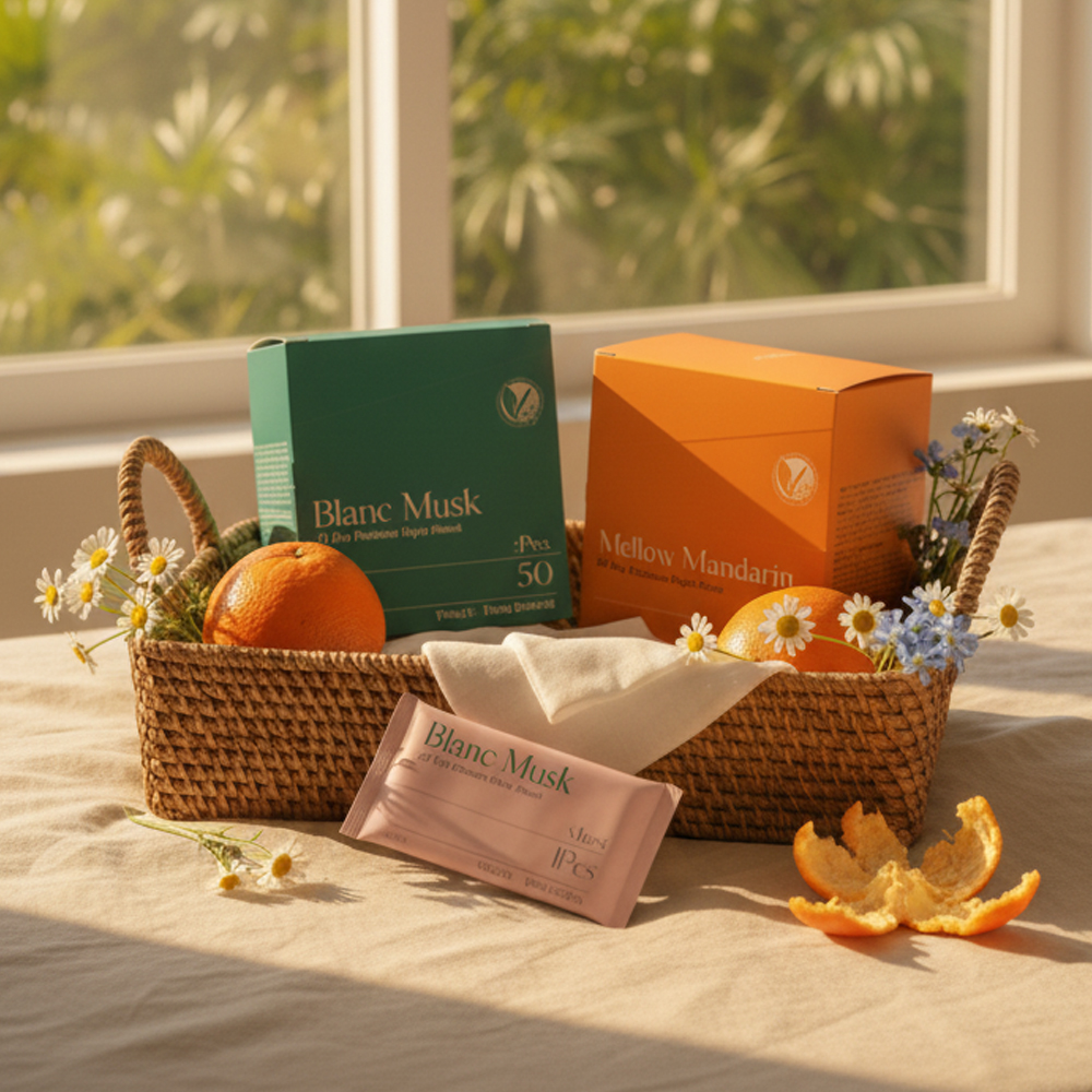 살림보감 퍼퓸 건조기 시트 1박스 50매 고농축 섬유유연제 드라이 건조기용 스타일러 향기 제품 이미지