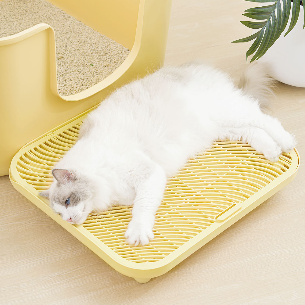 망고 고양이 사막화 방지 매트 화장실 모래 발판 - 상세 이미지 5