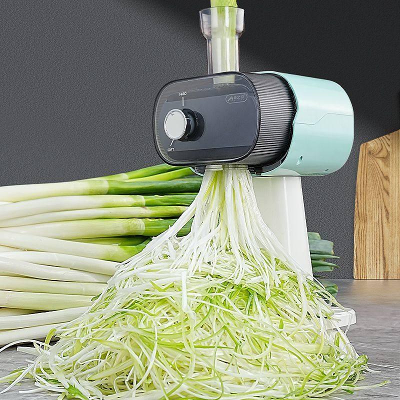 파채 파절이 기계 전동 대파 채소 썰기 슬라이서 전자동