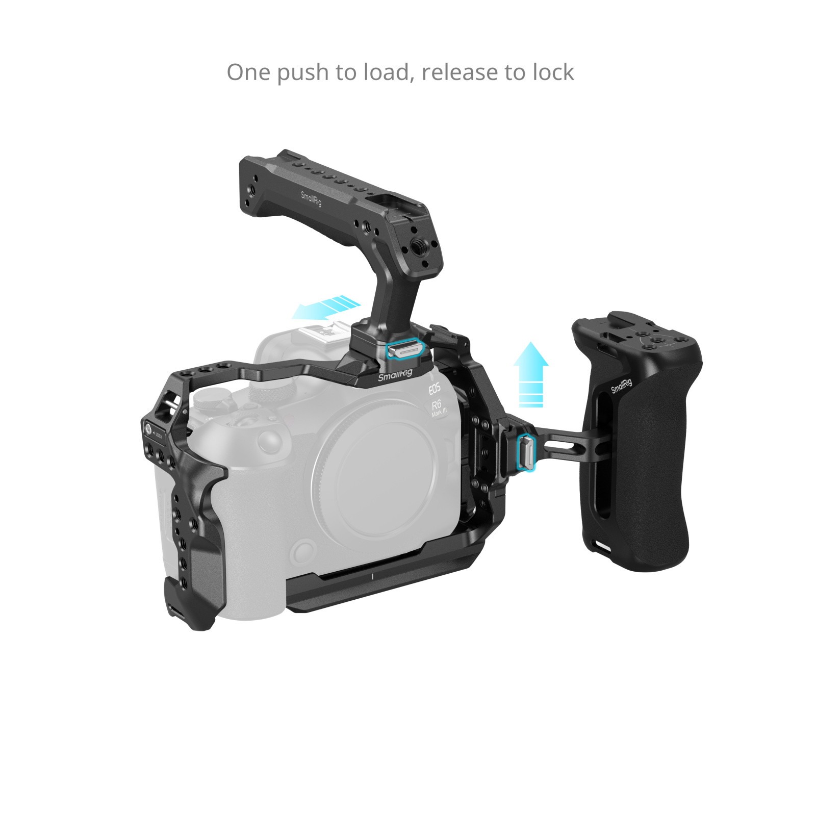 스몰리그 HawkLock 퀵 릴리즈 케이지 키트 어드밴스드 에디션 (캐논 EOS R6 Mark III/R6 Mark II 전용) 5958 - 상세 이미지 3