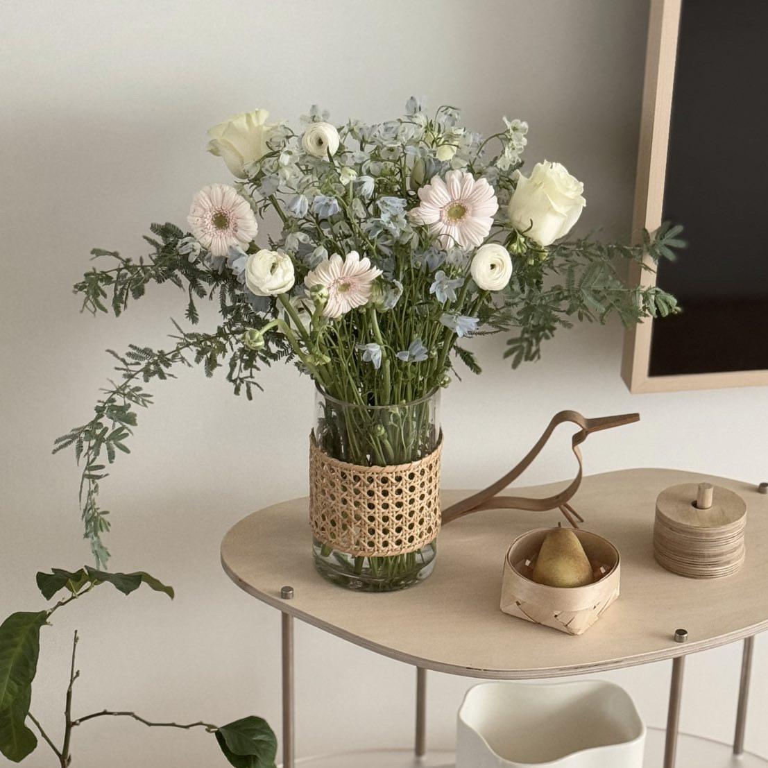 [플로픽] 파스텔 세실리아 믹스 (S/L/꽃다발) 생화꽃다발 제철꽃믹스 졸업식꽃다발 생일선물 꽃시장 꽃정기구독 온라인 꽃배송 셀프돌상 촬영