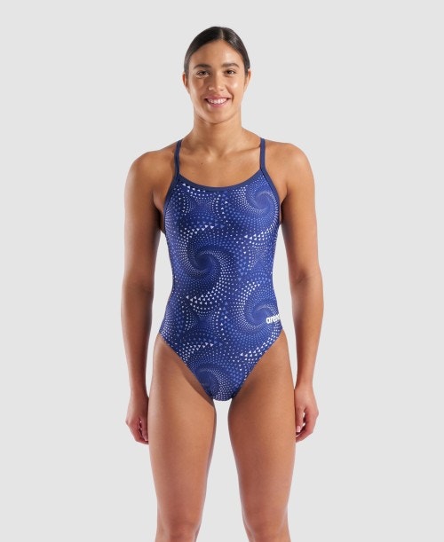 Arena Fireflow Challenge Back One Piece Navy/Team Navy, 36 - 상세 이미지 2
